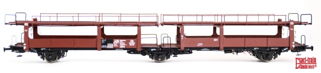 Exact-Train EX21362 - H0 - Autotransporterwagen Laes55 Offs, DB, Ep. IIIc